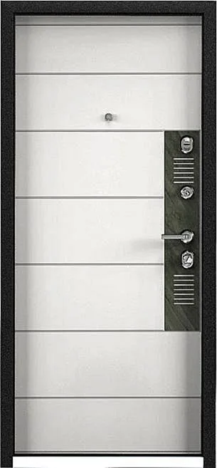 Входная дверь Aurora-4 (Порошковое напыление / МДФ ПВХ) - внутренняя сторона