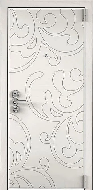 Входная дверь Zentaur-27 (Порошковое напыление / МДФ ПВХ) - внешняя сторона