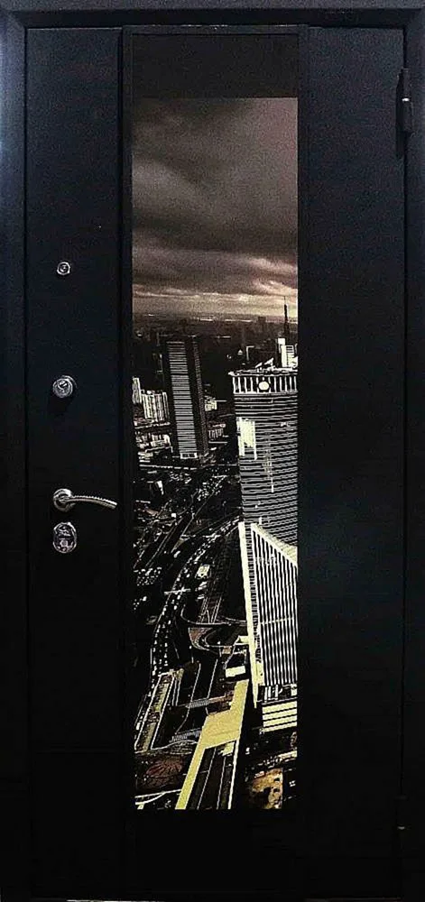 Входная дверь Zerda-4 (Фотопечать / МДФ ПВХ) - внешняя сторона